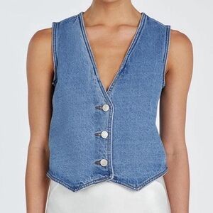 Dissh Women's Blue Vest